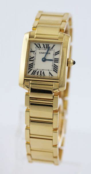 cartier damenuhr gold modell finden